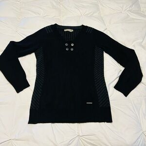 Smartwool Black Buttoned Cardigan